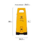 Lavadora de Alta Pressão PowerWash Eco 1800 PSI EWS30 Electrolux UN