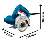 Serra Mármore 1500W Gdc 150 06015486E0 Bosch UN