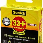 Fita Isolante Scoth 33+ 19Mmx10m 3M UN