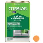 Coralar Acrílico Mais Desempenho 18L Laranja Cítrico Coral LT