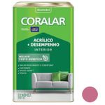 Coralar Acrílico Mais Desempenho 18L Rosa Açaí Coral LT