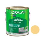 Coralar Acrílico Mais Desempenho 3,6L Amarelo Canário Coral GL