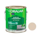 Coralar Acrílico Mais Desempenho 3,6L Areia Coral GL