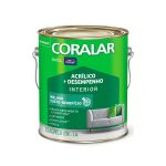 Coralar Acrílico Mais Desempenho 3,6L Gelo Coral GL