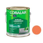 Coralar Acrílico Mais Desempenho 3,6L Laranja Maracatú Coral GL