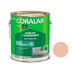 Coralar Acrílico Mais Desempenho 3,6L Pêssego Coral GL