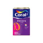 Tinta Acrílico Premium Decora Matte Fosco 18L Gelo Coral LT