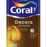 Tinta Acrílica 18L Semi Brilho Decora Diamante Branco Neve Coral LT
