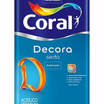 Tinta Acetinada 18L Decora Seda Branco Neve Coral LT