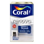 Tinta Direto No Gesso 18L Branco Neve Coral LT