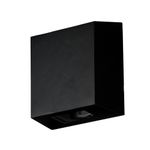 Arandela Balizador Slim G9 2 Fachos Preto Fosco Germany UN