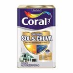 Tinta Proteção Sol e Chuva 18L Branco Neve Coral LT