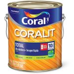 Esmalte Coralit Total Acetinado 3,6L Branco Coral GL