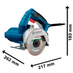 Serra Mármore 1500W Gdc 151 06015487E2 Bosch UN