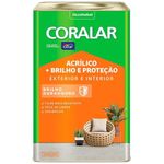 Coralar Acrílico Mais Brilho e Proteção 18L Branco Coral LT