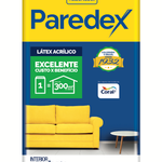 Tinta Acrílica 18L Paredex Branco Coral LT