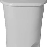 Lixeira 25L com Pedal 33X30,46X46,8Cm Branca Astra UN