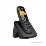Telefone Sem Fio Preto Intelbras UN