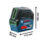 Nível Laser Verde 15 Metros Gcl 2-15 G Bosch UN
