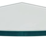 Prateleira de Vidro Glass de Canto 200X200x8mm Tramontina UN