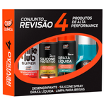 Conjunto Revisão Automotiva 4 Produtos Orbi Quimica CJ