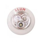 Luminária Button Led 0,3W Branca Llum UN
