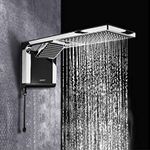 Acqua Duo Chuveiro Preto/Cromado 6800W Lorenzetti UN