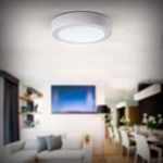 Luminária Led Sobrepor Redonda 6W 6500K Llum UN