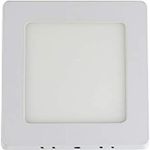 Luminária Led Sobrepor Quadrada 6W 3000K Llum UN