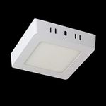 Luminária Led Sobrepor Quadrada 6W 3000K Llum UN