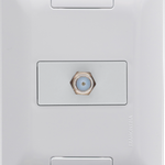 Conjunto Tomada para Tv/Sat Coaxial Aria Tramontina UN