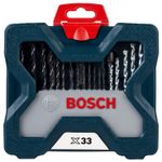 Kit de Pontas e Brocas X-Line 33 Peças Bosch KI