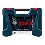 Kit de Pontas e Brocas V-Line 83 Peças Bosch KI
