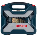 Kit de Pontas e Brocas X-Line 103 Peças Bosch UN