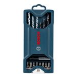 Kit de Pontas e Brocas X-Line 15 Peças Bosch UN