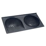 Tanque Marmofibra 102X50cm Cinza Nobre Decoralita UN