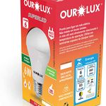 Lâmpada Led Ouro 6W 6500K Ourolux UN