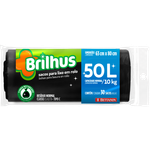 Saco Brilhus para Lixo 50L Rolo Bettanin UN
