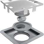 Ralo Square Tampa Oculta 15X15 Linear UN