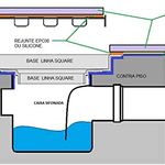 Ralo Square Tampa Oculta 15X15 Linear UN