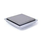 Ralo Square Tampa Inox 15X15cm Linear UN
