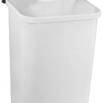 Lixeira 50L com Pedal Branca/Preta Astra UN
