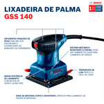 Lixadeira Gss 140 Std 220W Bosch UN