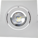 Luminária Spot LED Quadrado 3W 3000K Avant UN