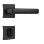 Fechadura 3400 Roseta Quadrada Black Externa Stam UN