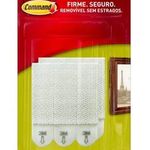 Fixa Quadros Médio Branco com Adesivo Command 3M UN