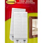 Fixa Quadros Grande Branco com Adesivo Command 3M UN