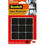 Protetor Antideslizante Quadrado Grande Preto Scotch 3M UN