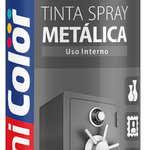 Tinta Spray Metálica Grafite 400Ml Chemicolor UN