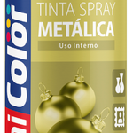 Tinta Spray Metálica Ouro 400Ml Chemicolor UN